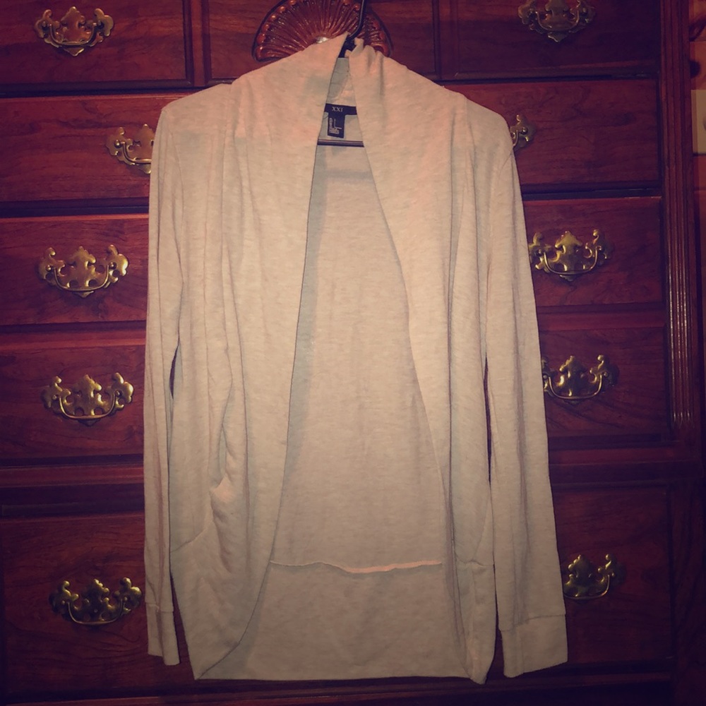 Beige cardigan